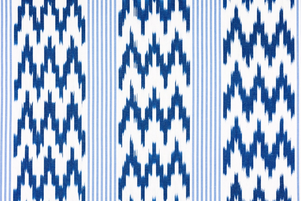 Muster eines handgefertigten Stoffes, Modell 053, von Teixits Vicens