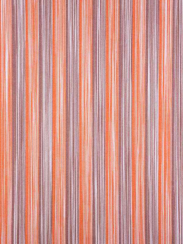 Telas rayas naranja