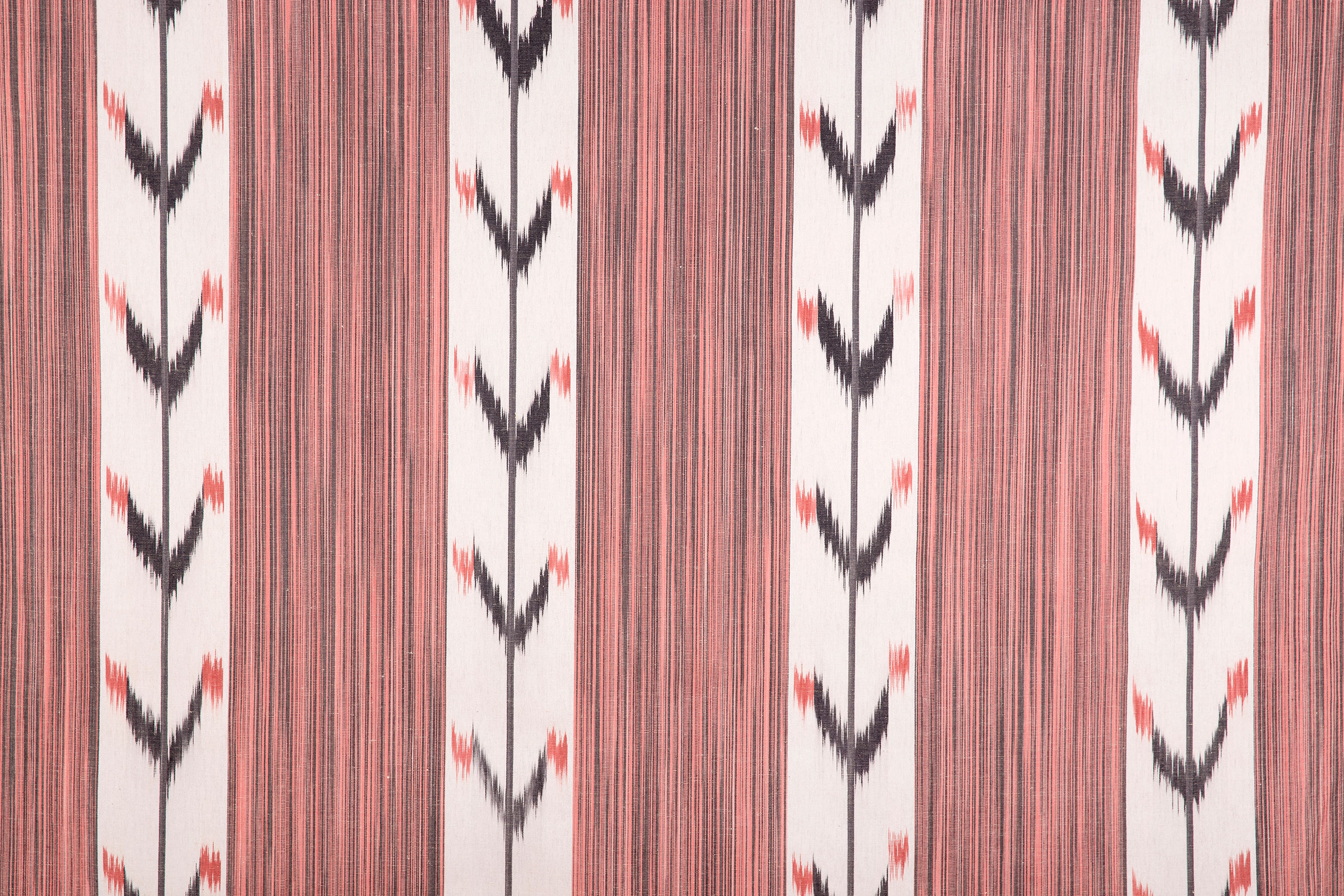 Tela ikat 112 Rosa/gris