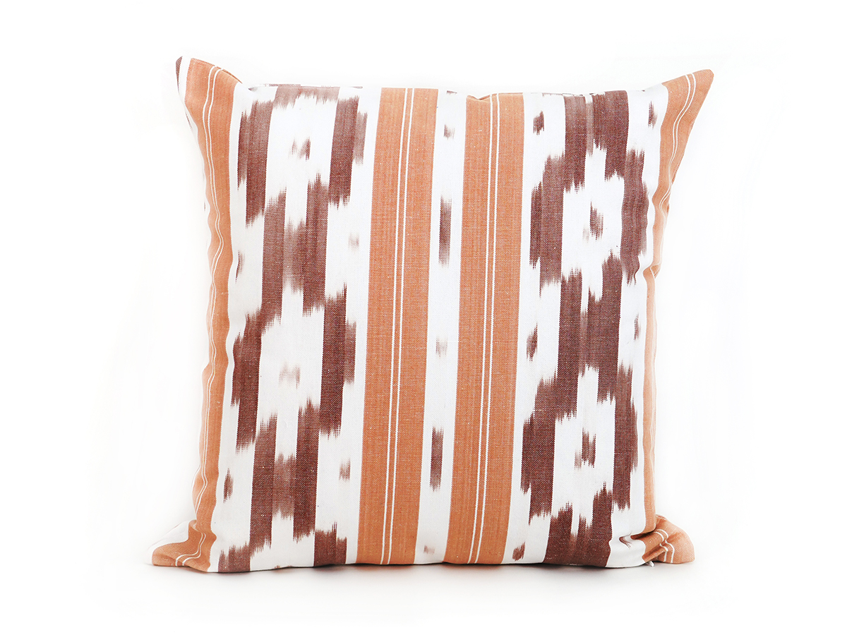 Coixí ikat 104 Marró