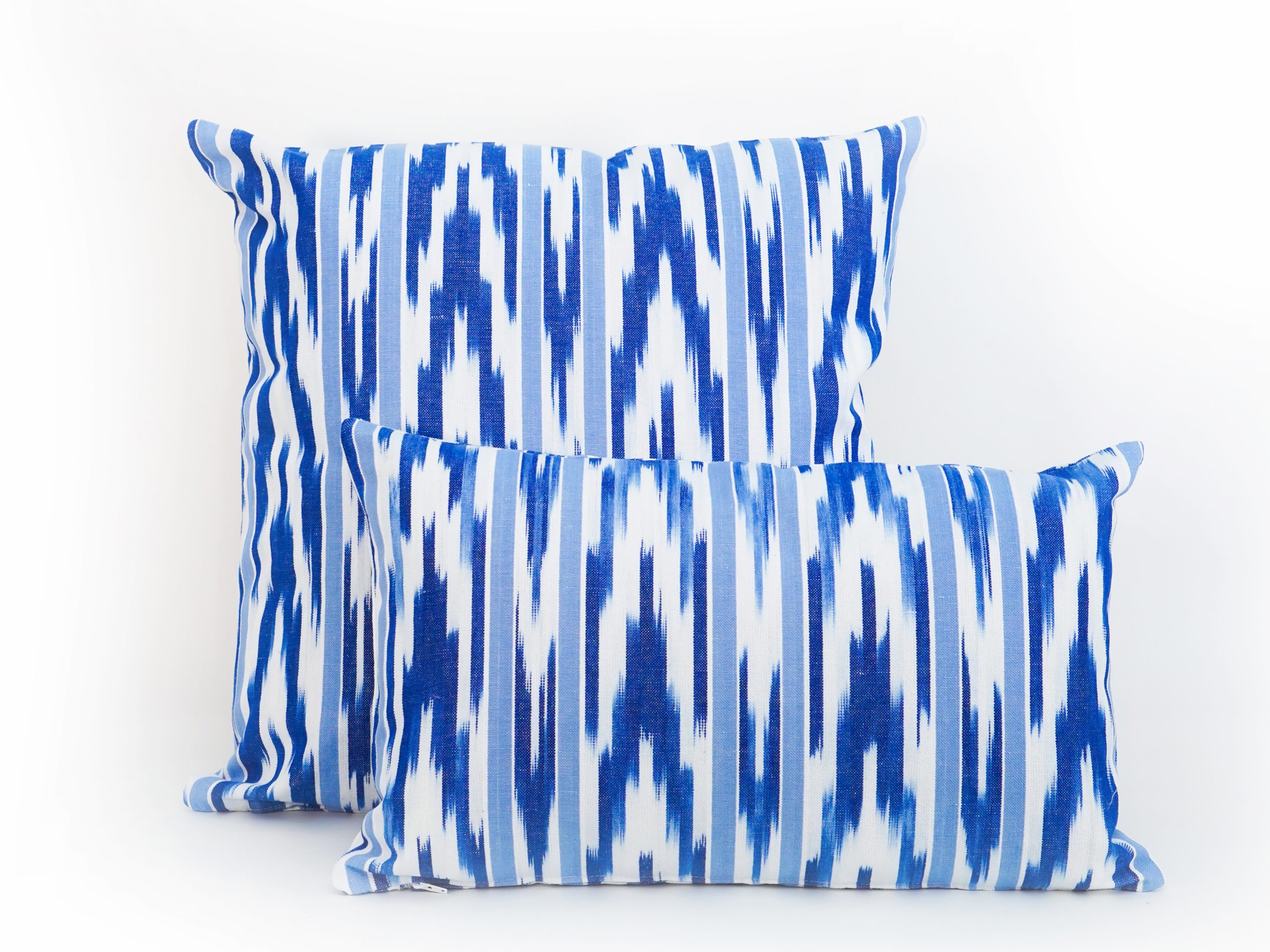 Ikat kissen 109 Blau - Image 2