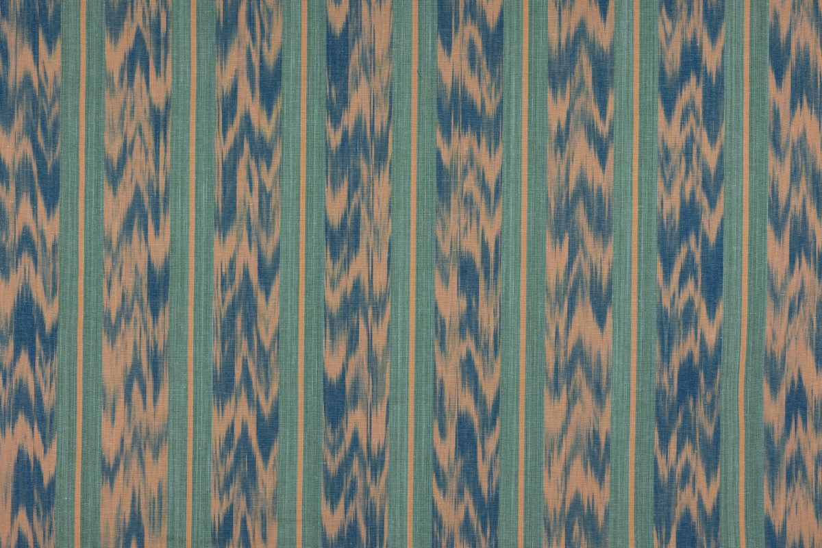 Tela ikat 114 verd oliva
