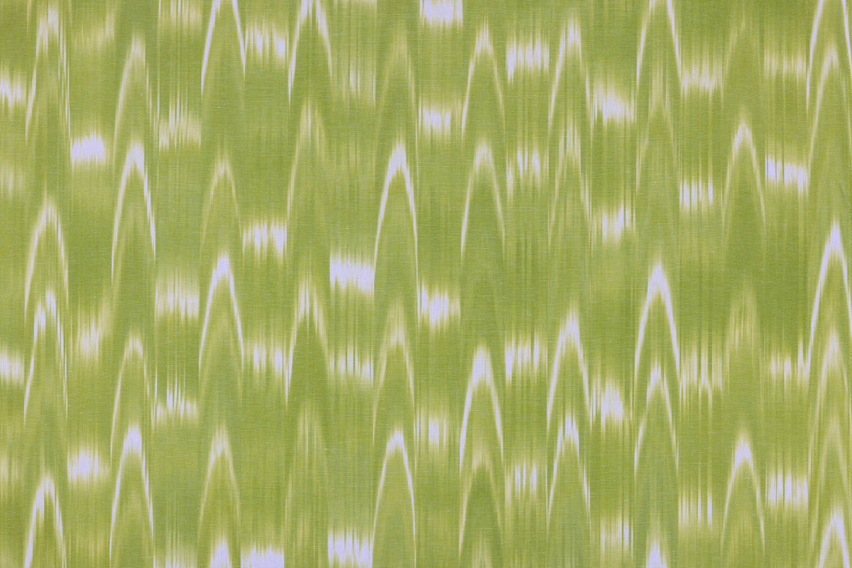 Ikat stoff 101 apfelgrün