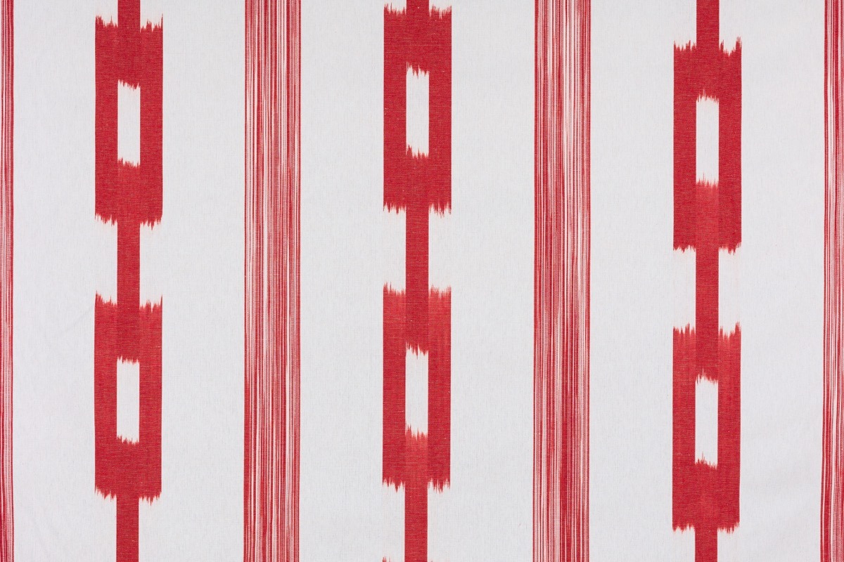 Tela ikat 197 Vermell
