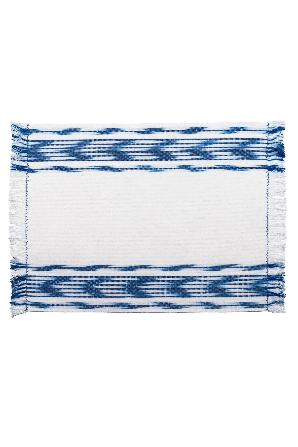 Platzset ikat stoff 235 Blau
