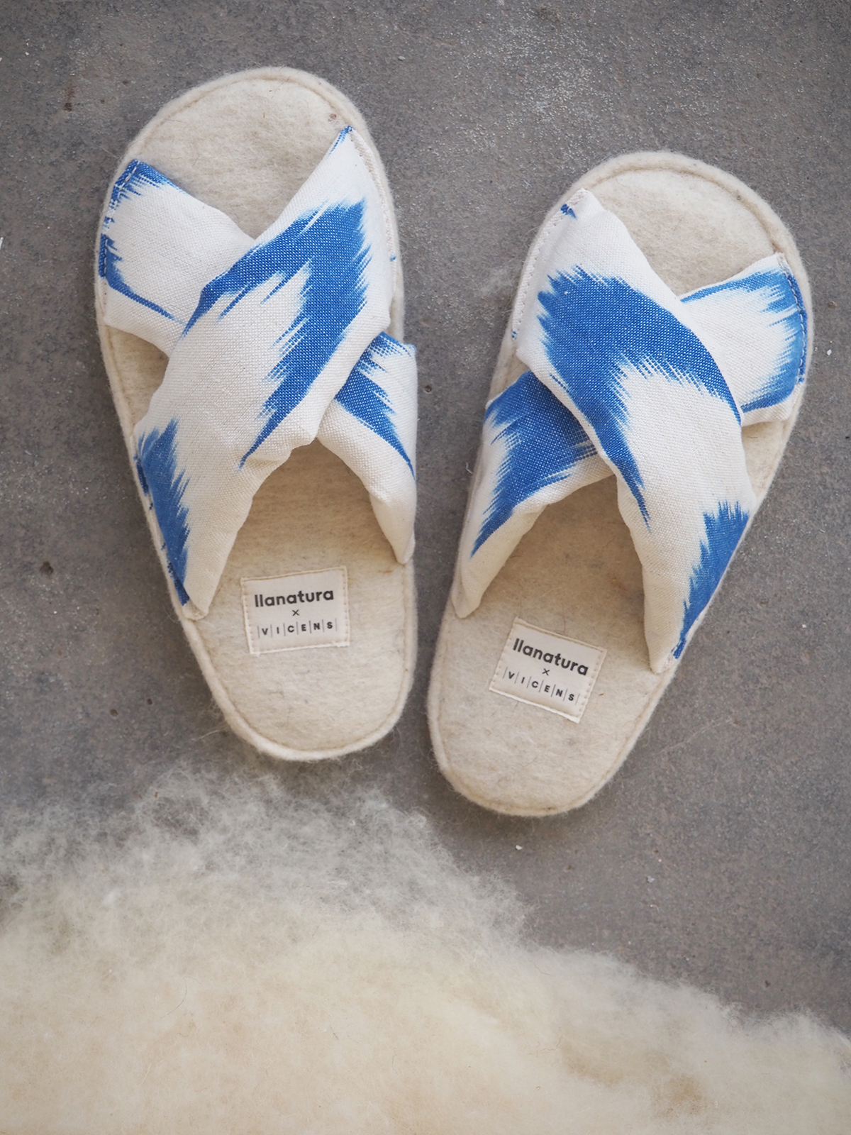 BAO ikat Blaue Hausschuhe - Image 3