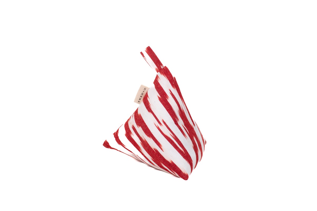Türhalter aus Ikat-Stoff 109 Rot