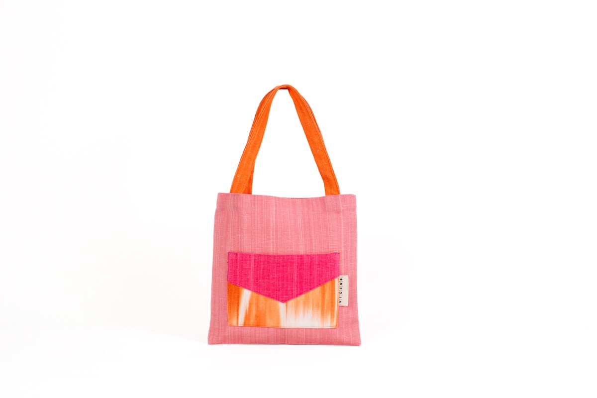 Divertote ikat Rosa i Taronja