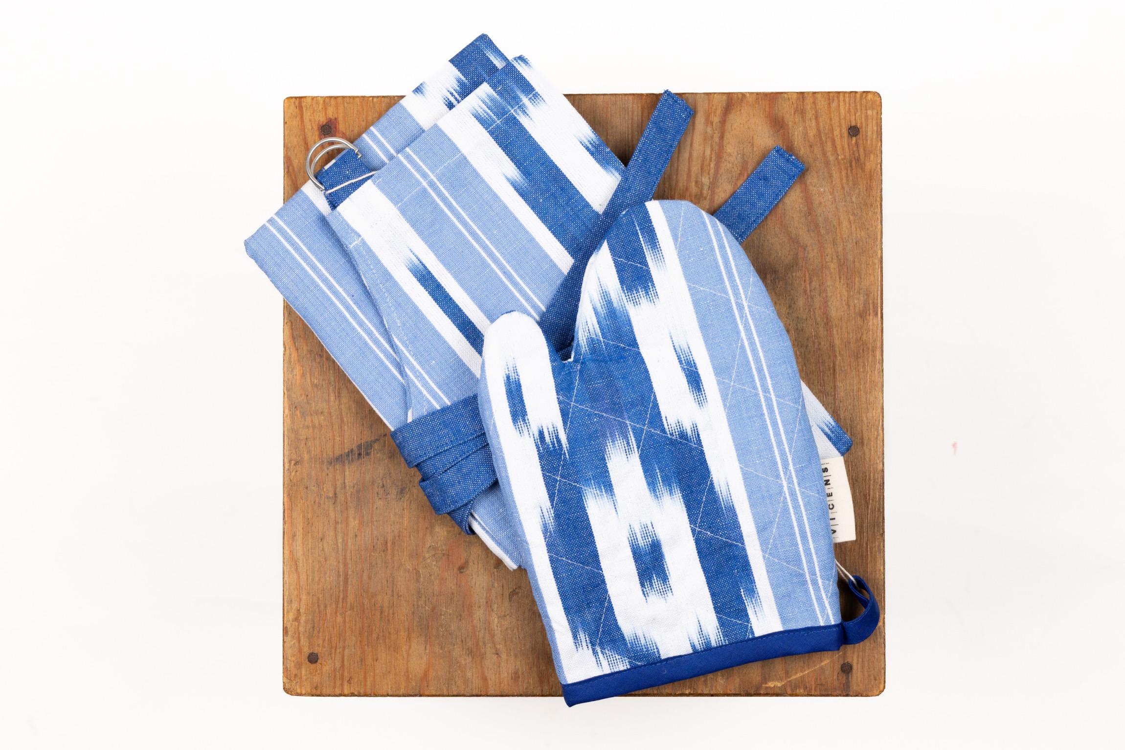 Manopla forn ikat 104 Blau
