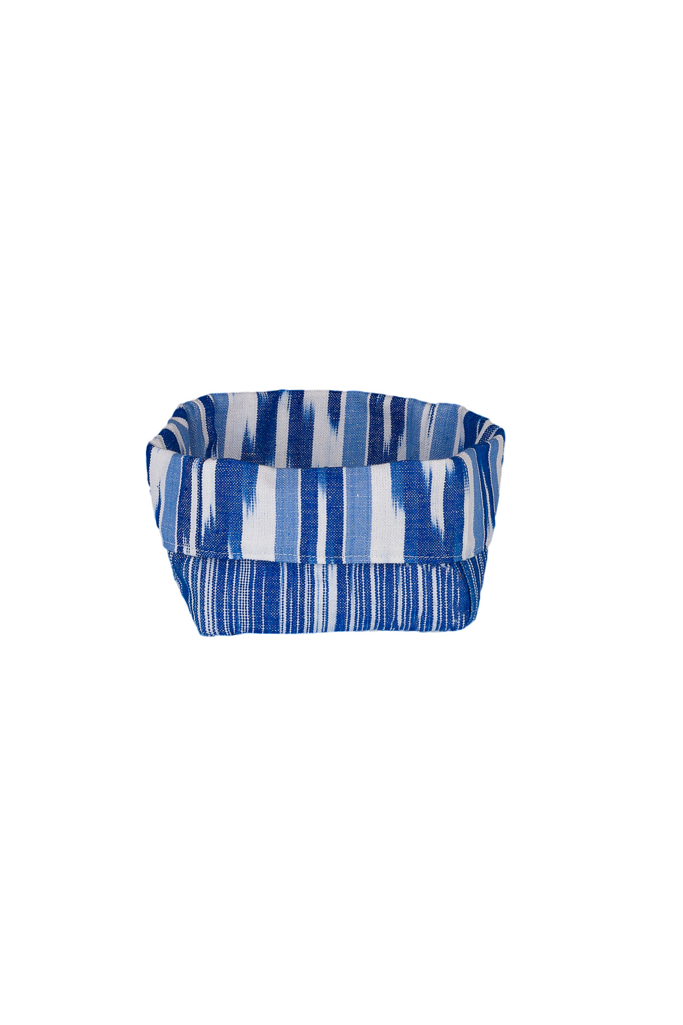 Stoffkorb Ikat 109 Blau