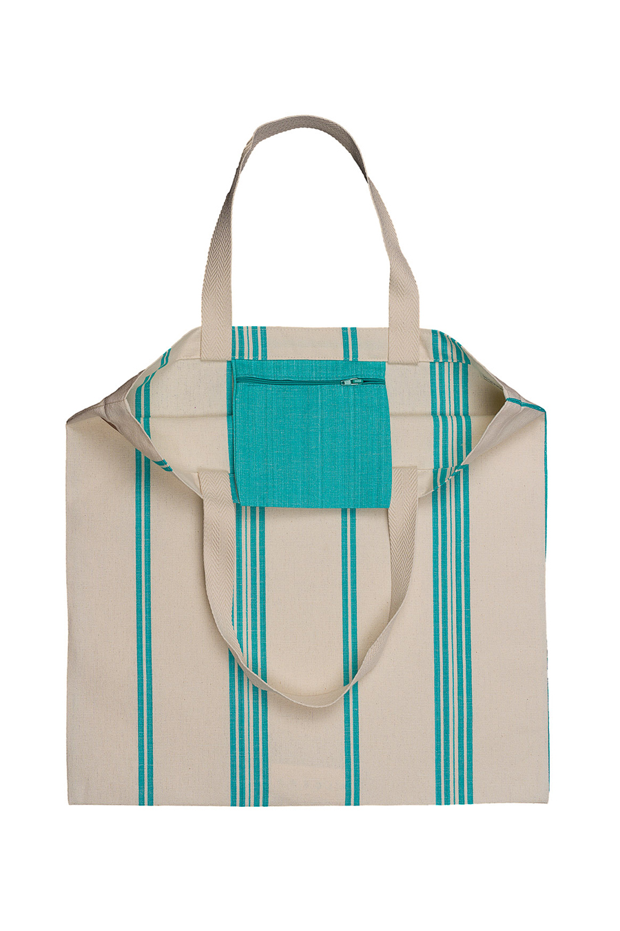 Tote Bag XL tela Mallorquina 211 Turquesa - Image 3
