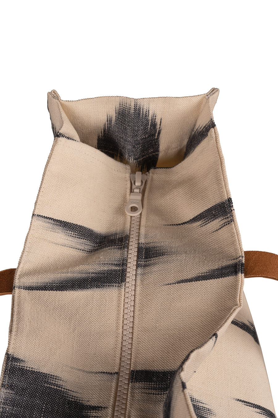 Bolso asas piel tela Mallorquina 61 Negro - Image 3