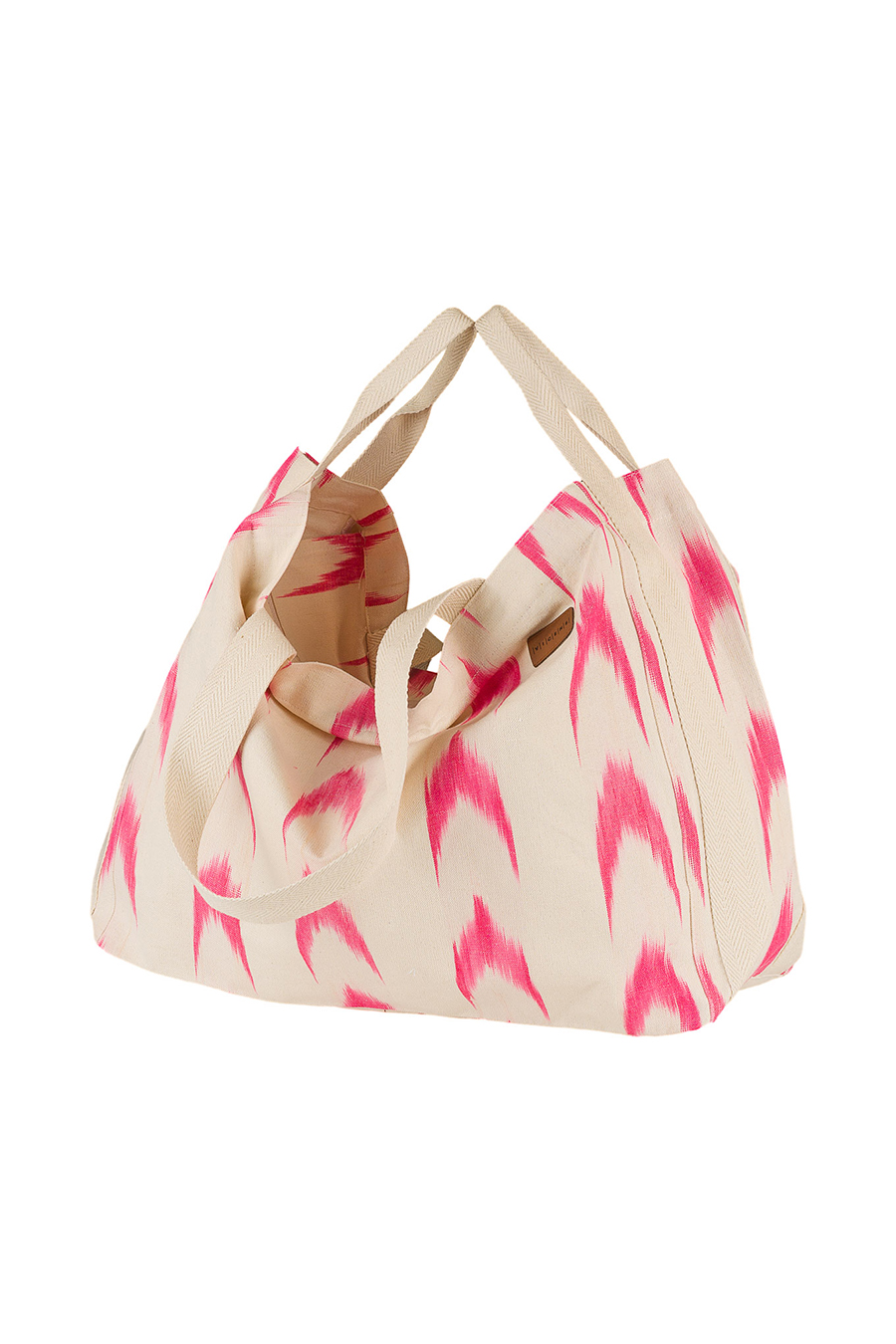 Beach bag tela Mallorquina 61 Rosa fucsia - Image 3