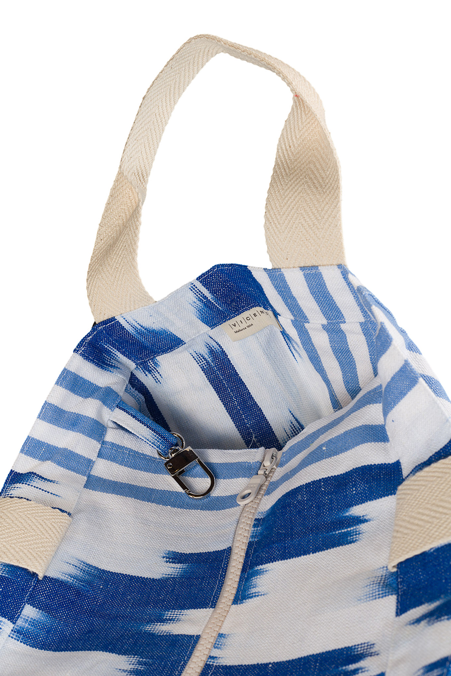 Beach bag tela Mallorquina 236 Azul - Image 2