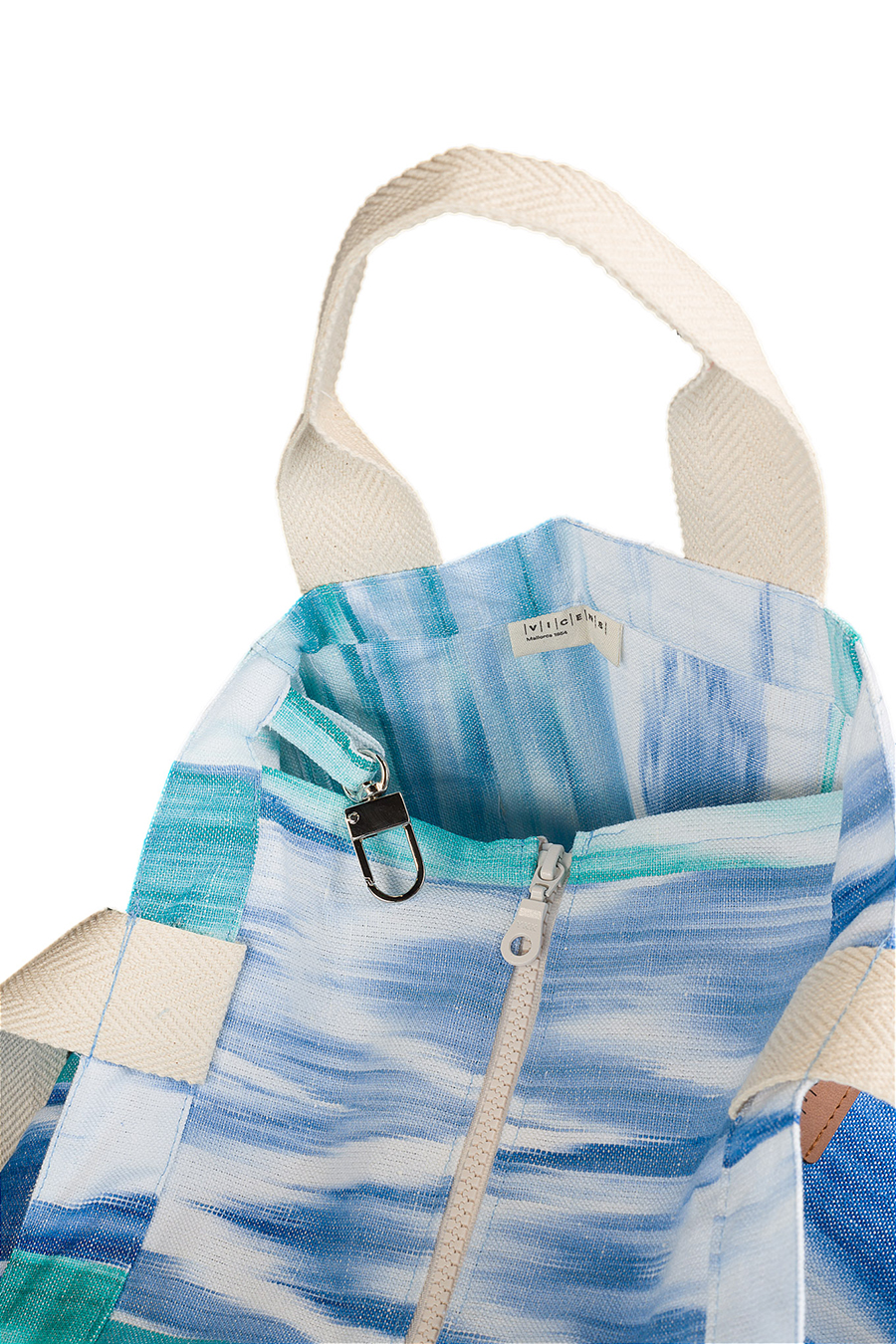 Beach bag tela Mallorquina 200 Azul - Image 3