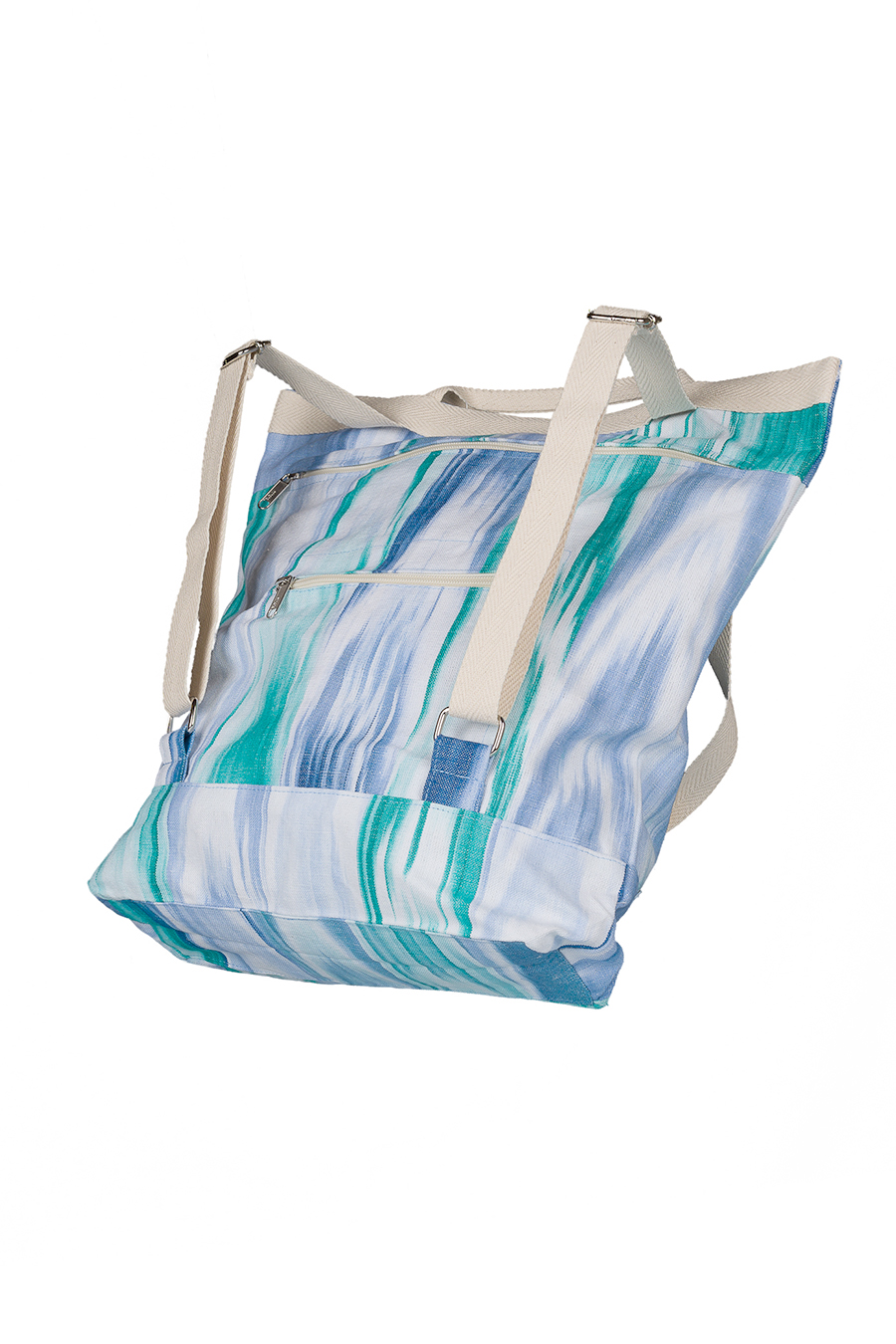 Bolsa Mochila tela Mallorquina 200 Azul - Image 4