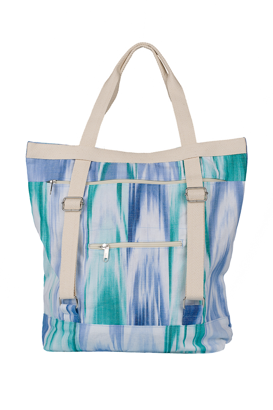Bolsa Mochila tela Mallorquina 200 Azul - Image 2