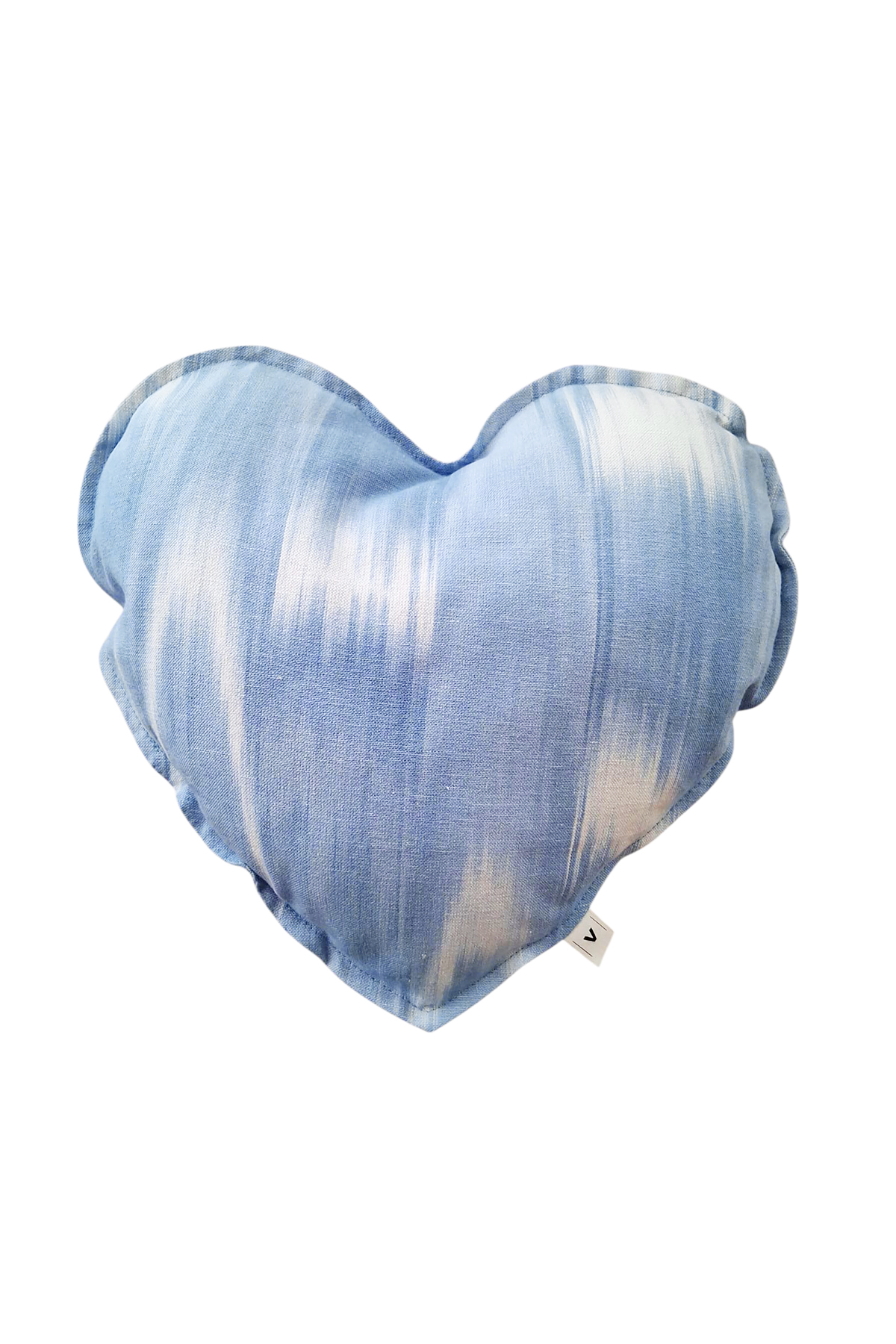 Coixí forma cor ikat 101 Blau Celeste