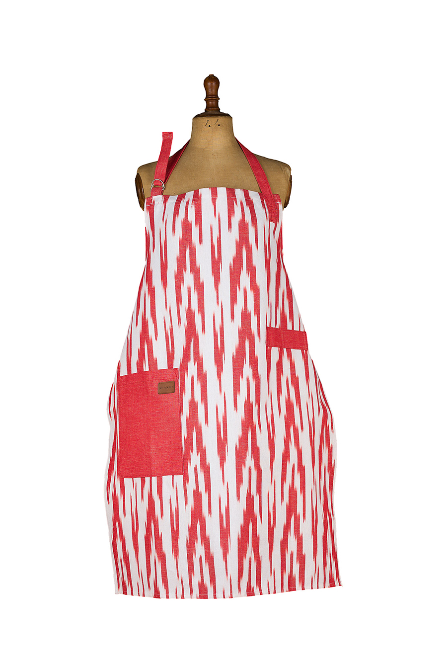 Devantal tela ikat 109 Vermell