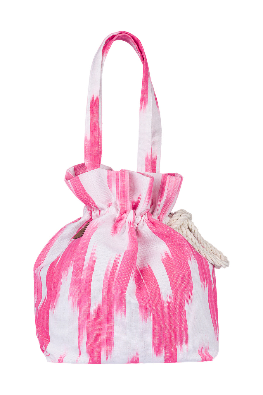 Beuteltasche ikat 105 Rosa Fuchsie