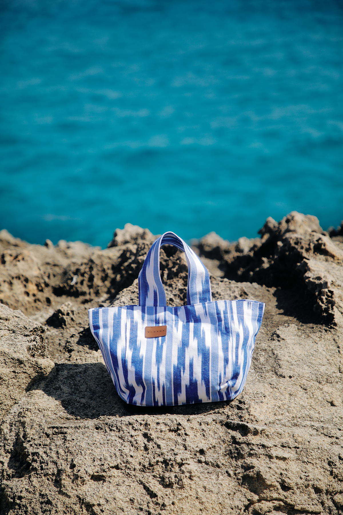 Mini bossa Essence of Mallorca ikat 109 Blau - Imatge 3