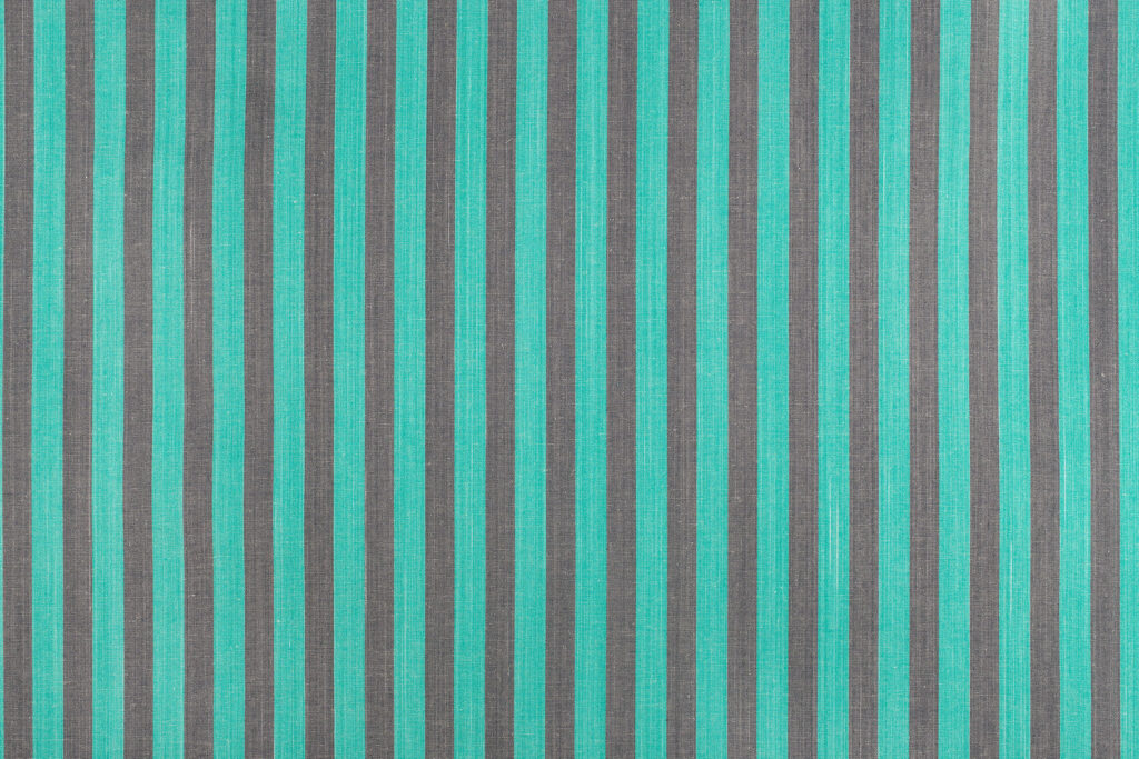 Tela mallorquina modelo 106 en gris y verde de Teixits Vicens