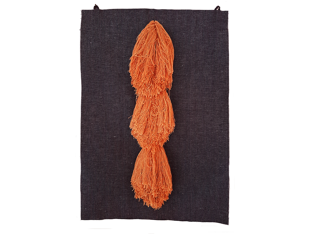 Schwarz Tapestry mit baumwollgewinde Gerösted - Image 3