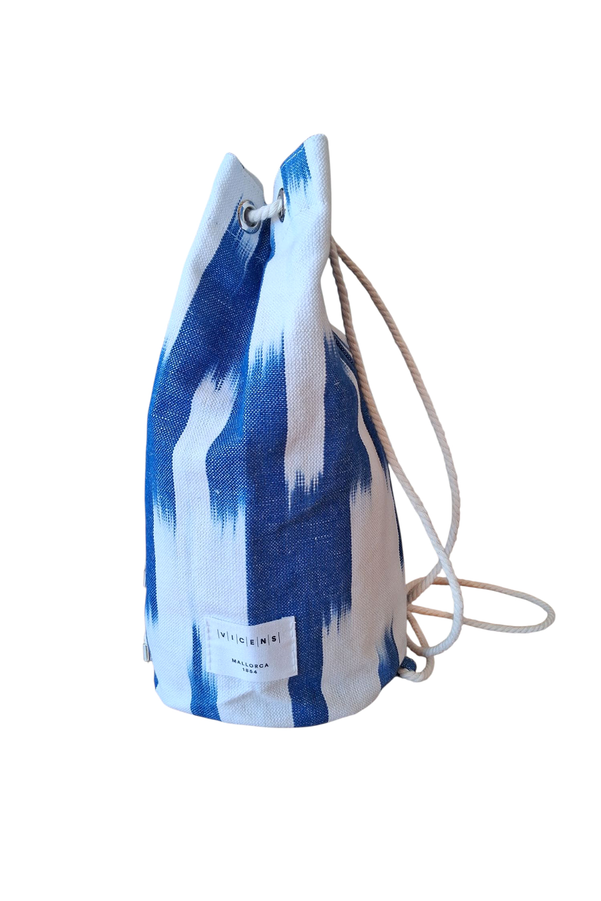 Bolso Mochila Caleta tela Mallorquina 105 Azul - Image 2