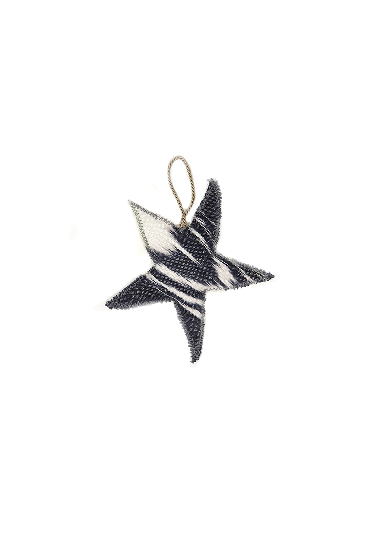 Garlanda Estrella ikat Negre