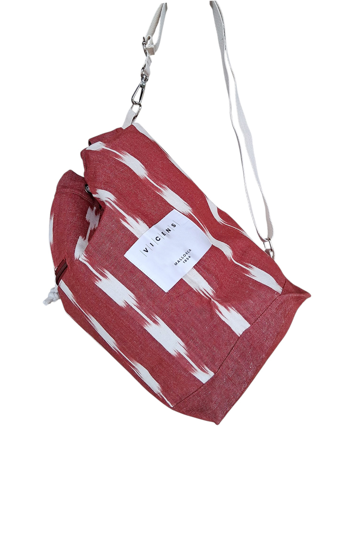 Llaut backpack Mallorquinische Stoff 302 Granat - Image 3