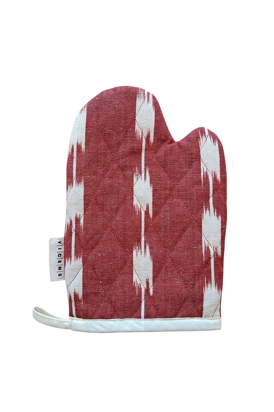 Manopla forn tela ikat 302 granate