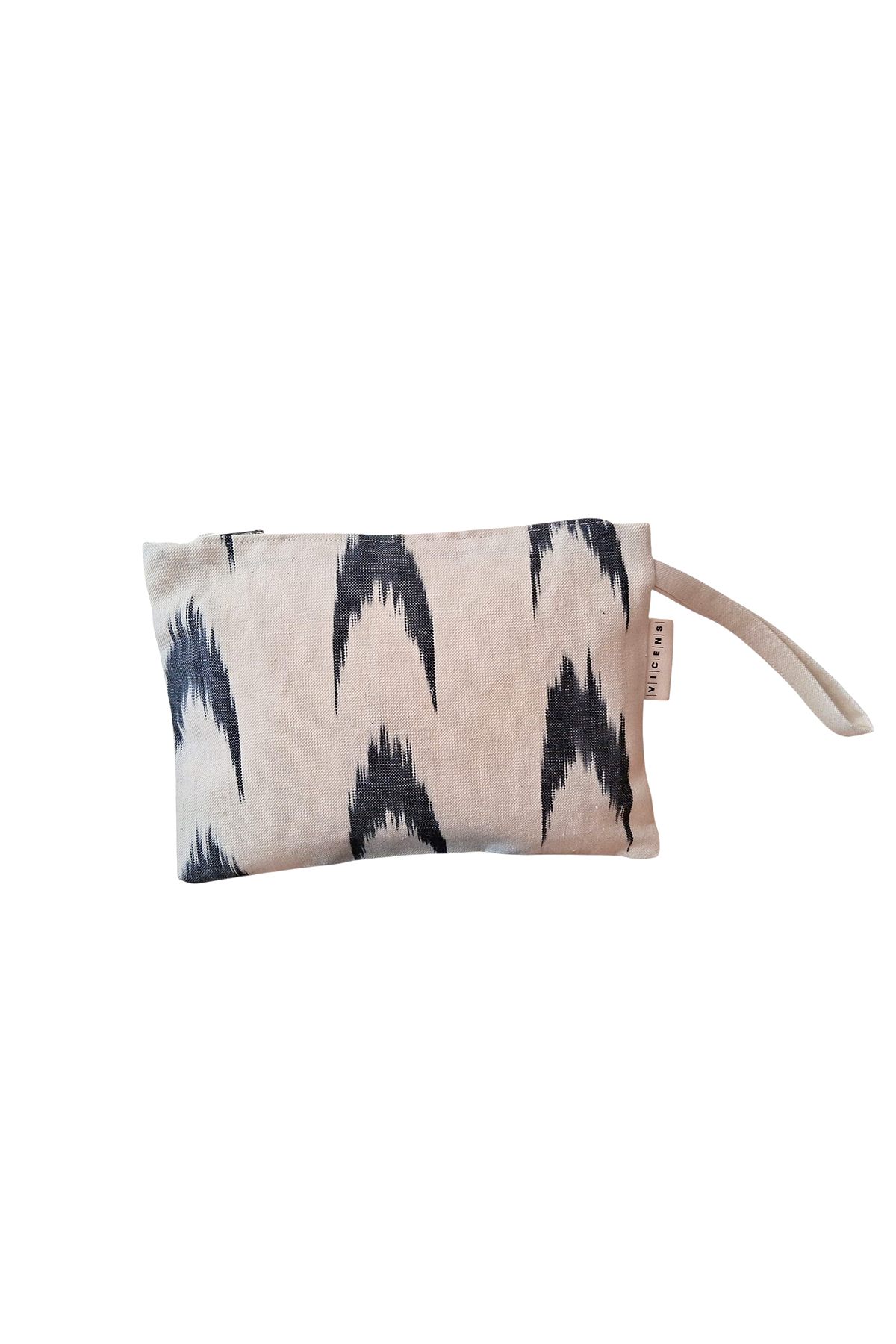 Bolso de mano tela mallorquina 61 negro